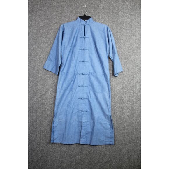 Gump’s San Francisco Vintage Womens 8 Blue Asian Style Jacket Cardigan - Picture 1 of 5